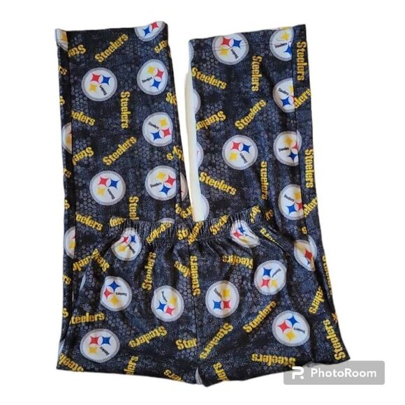 Pittsburgh Steelers Pajama Pants Girls Size 14/16 - Picture 3 of 6